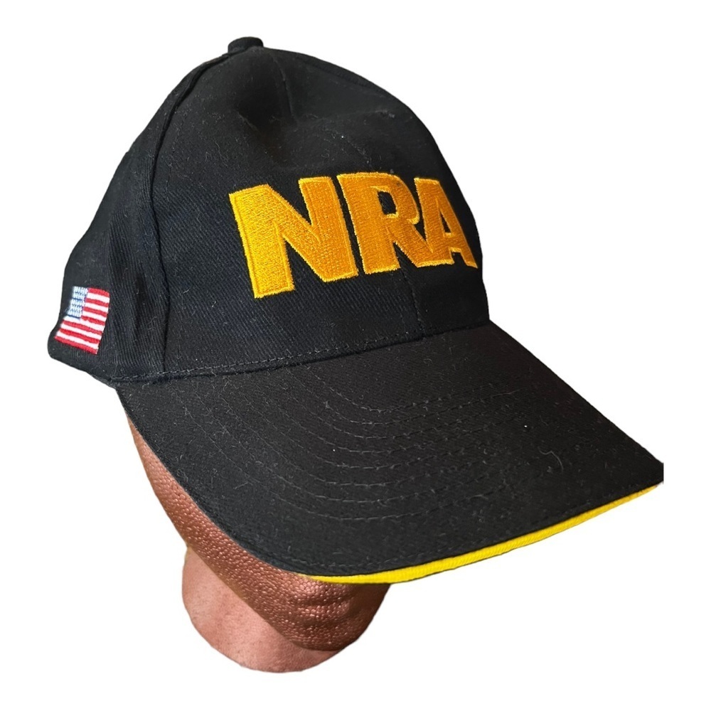 100% cotton NRA baseball style cap